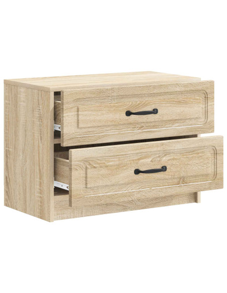 Armadio da Notte con cassetto Rovere Sonoma 62 x 34,5 x 44,5 cm