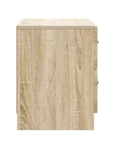 Armadio da Notte con cassetto Rovere Sonoma 62 x 34,5 x 44,5 cm