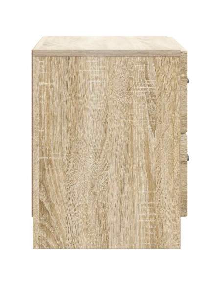 Armadio da Notte con cassetto Rovere Sonoma 62 x 34,5 x 44,5 cm