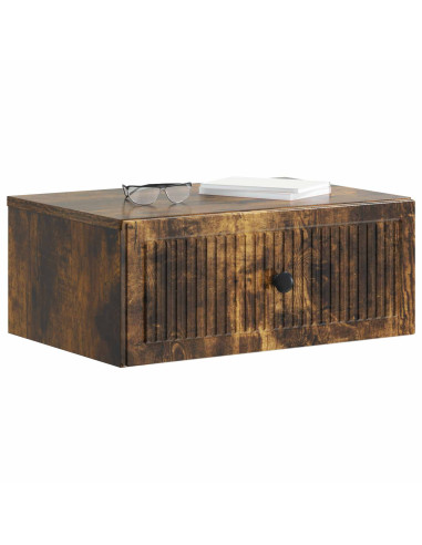Armadio da Notte 2 pcs Rovere Fumo 49 x 34,5 x 20 cm
