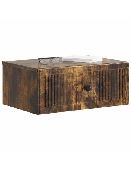 Armadio da Notte 2 pcs Rovere Fumo 49 x 34,5 x 20 cm