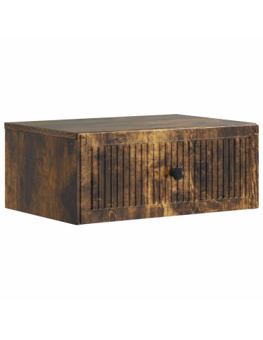 Armadio da Notte 2 pcs Rovere Fumo 49 x 34,5 x 20 cm
