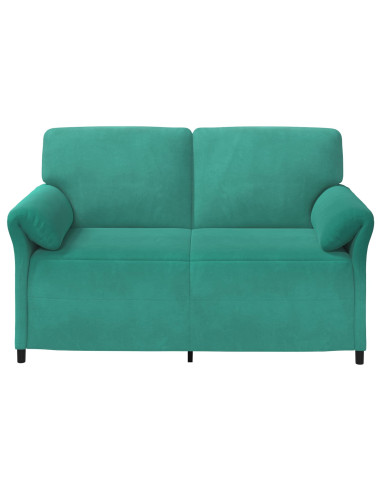 Divano a 2 Posti Turchese 158 x 83 x 95 cm Velluto