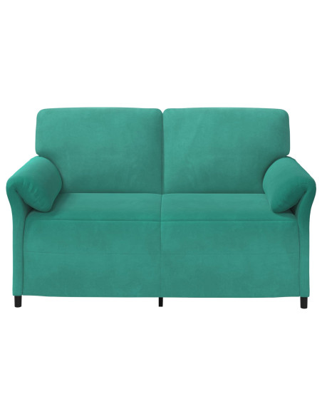 Divano a 2 Posti Turchese 158 x 83 x 95 cm Velluto