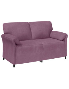 Divano a 2 Posti Viola 158 x 83 x 95 cm Velluto 2