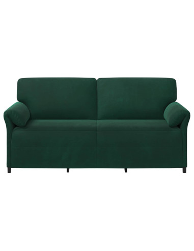 Divano 3-Persone Verde Scuro 198 x 83 x 95 cm Velluto