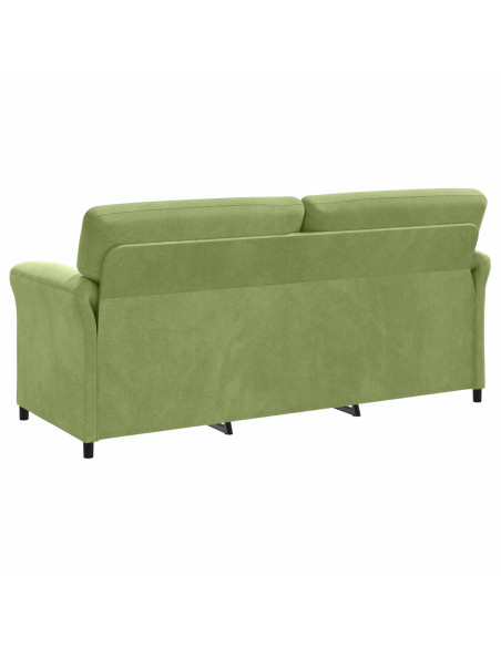 Divano 3-Persone Verde chiaro 198 x 83 x 95 cm Velluto