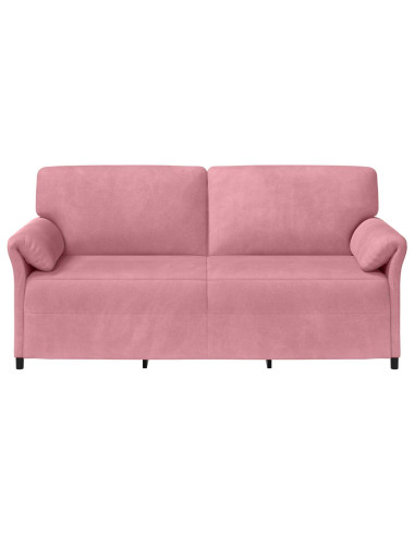 Divano 3-Persone Rosa 198 x 83 x 95 cm Velluto