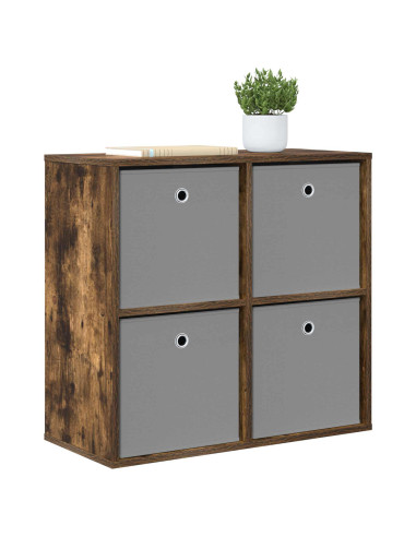 Credenza con cassetto Rovere fumé 68,5 x 32 x 67 cm