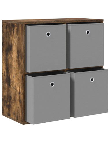 Credenza con cassetto Rovere fumé 68,5 x 32 x 67 cm
