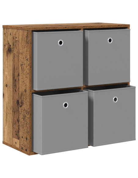 Credenza con cassetto Legno vecchio 68,5 x 32 x 67 cm