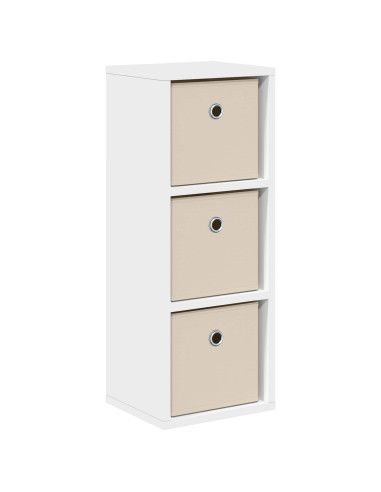 Credenza con cassetto Bianco 25,5 x 22 x 69,5 cm