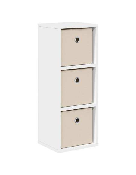 Credenza con cassetto Bianco 25,5 x 22 x 69,5 cm
