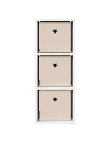 Credenza con cassetto Bianco 25,5 x 22 x 69,5 cm