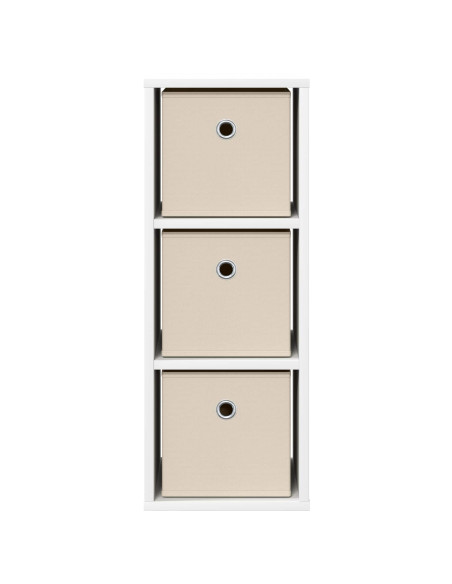 Credenza con cassetto Bianco 25,5 x 22 x 69,5 cm