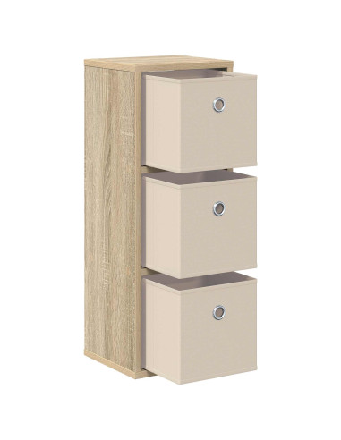 Credenza con cassetto Rovere Sonoma 25,5 x 22 x 69,5 cm