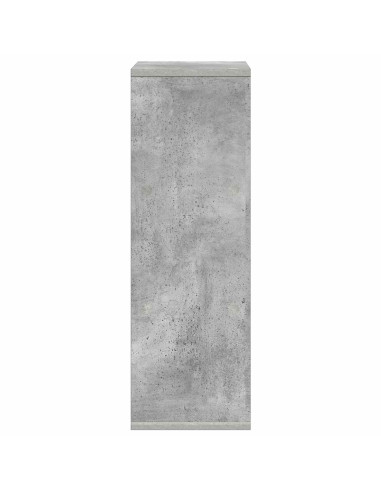 Credenza con cassetto Grigio cemento 25,5 x 22 x 69,5 cm