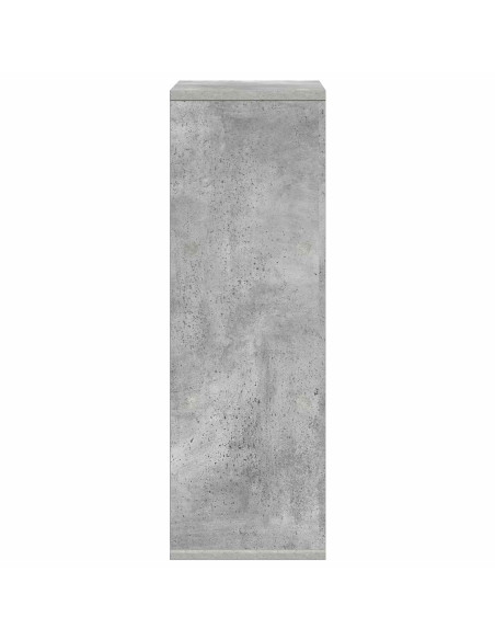 Credenza con cassetto Grigio cemento 25,5 x 22 x 69,5 cm