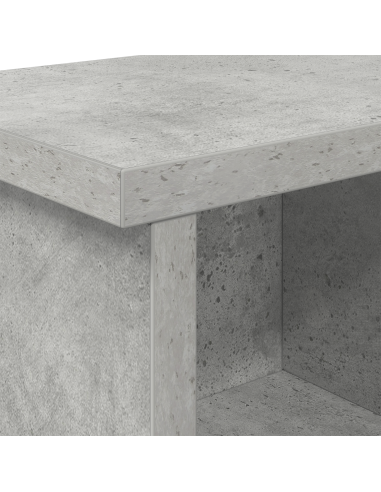 Appendiabiti a muro Grigio cemento 50 x 16 x 26 cm