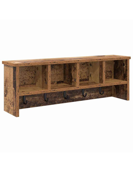 Appendiabiti a muro Legno vecchio 75 x 16 x 26 cm
