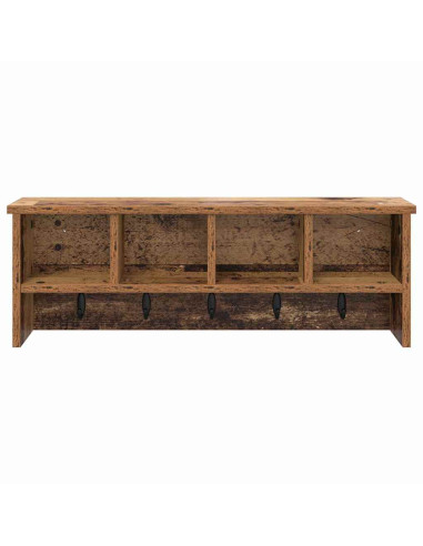 Appendiabiti a muro Legno vecchio 75 x 16 x 26 cm