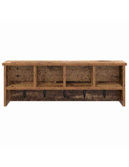 Appendiabiti a muro Legno vecchio 75 x 16 x 26 cm