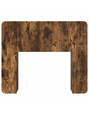 Testata del letto Rovere Fumo Legno ingegnerizzato