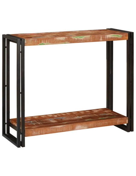 Tavolo consolle 90 x 33 x 75 cm Legno Recuperato Massello