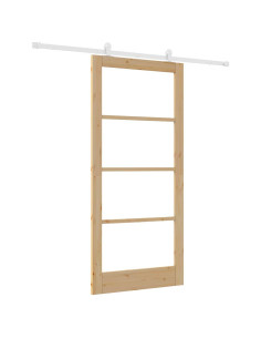 Porta scorrevole ORKDAL Naturale 93 x 202 cm 2