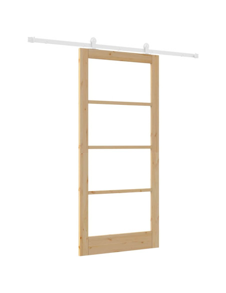 Porta scorrevole ORKDAL Naturale 93 x 202 cm