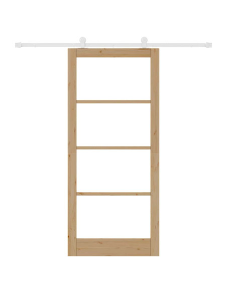 Porta scorrevole ORKDAL Naturale 93 x 211 cm