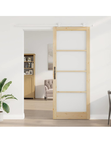 Porta scorrevole ORKDAL Naturale 93 x 232 cm