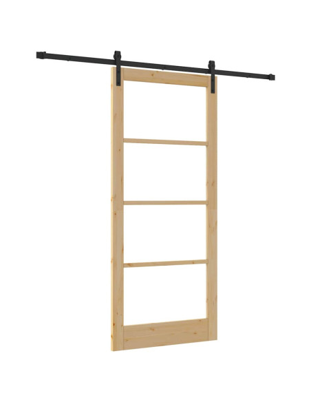 Porta scorrevole ORKDAL Naturale 93 x 211 cm