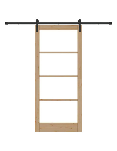 Porta scorrevole ORKDAL Naturale 93 x 211 cm