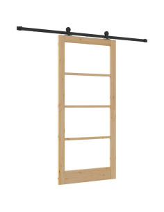 Porta scorrevole ORKDAL Naturale 93 x 202 cm 2