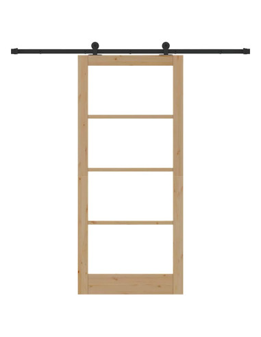 Porta scorrevole ORKDAL Naturale 93 x 211 cm