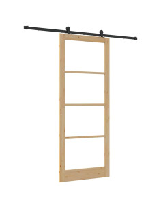 Porta scorrevole ORKDAL Naturale 93 x 232 cm 2