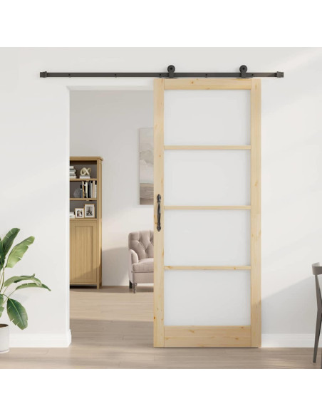 Porta scorrevole ORKDAL Naturale 93 x 232 cm
