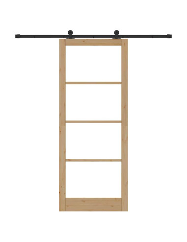 Porta scorrevole ORKDAL Naturale 93 x 232 cm