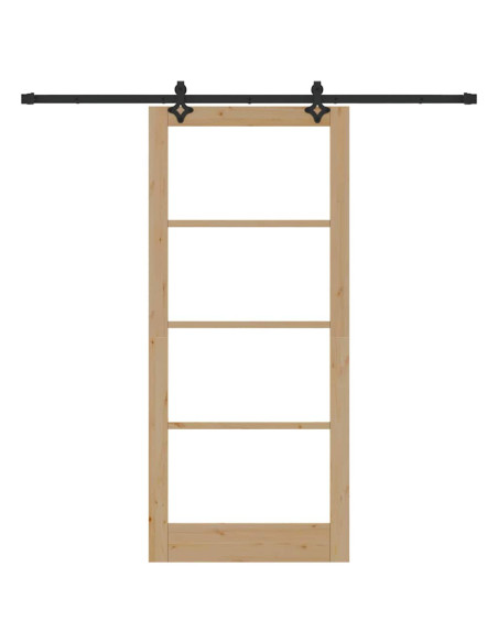 Porta scorrevole Naturale 93 x 211 cm
