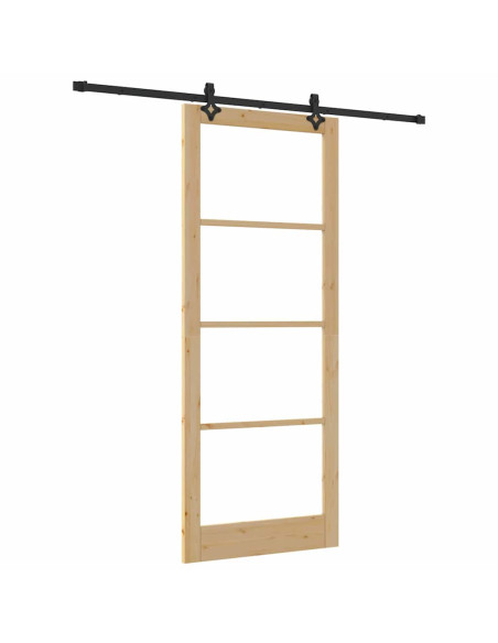 Porta scorrevole Naturale 93 x 232 cm