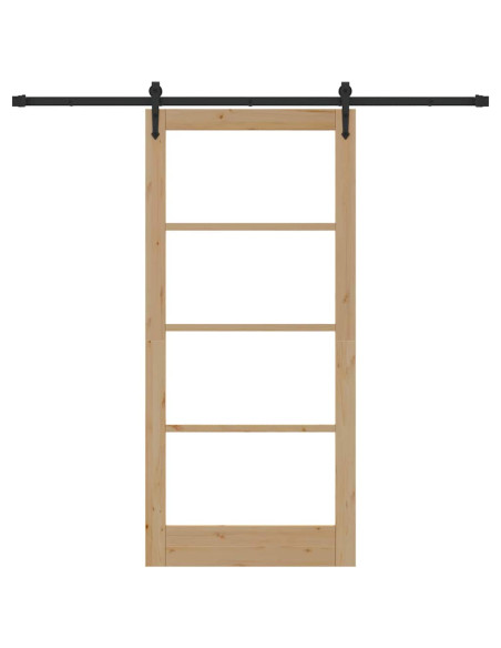 Porta scorrevole ORKDAL Naturale 93 x 202 cm