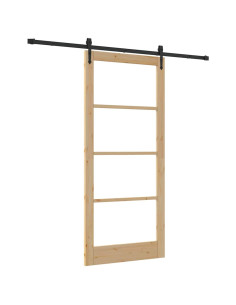 Porta scorrevole ORKDAL Naturale 93 x 211 cm 2