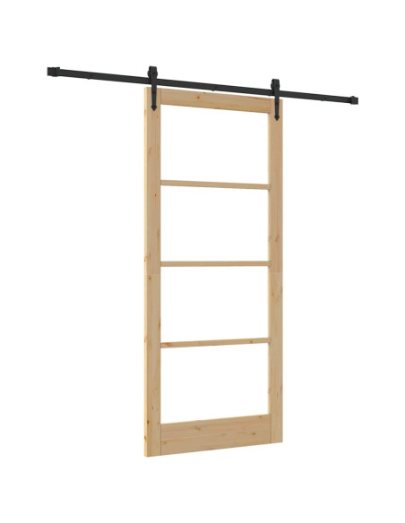 Porta scorrevole ORKDAL Naturale 93 x 211 cm