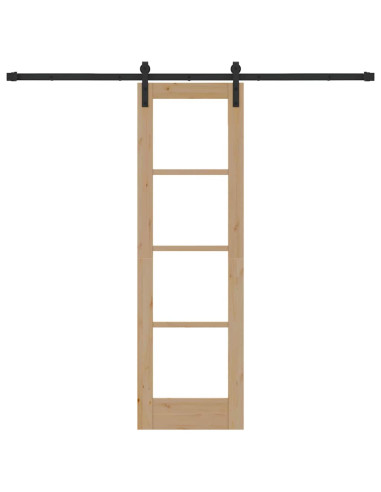 Porta scorrevole ORKDAL Naturale 61 x 198,5 cm
