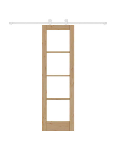 Porta scorrevole ORKDAL Naturale 61 x 198,5 cm