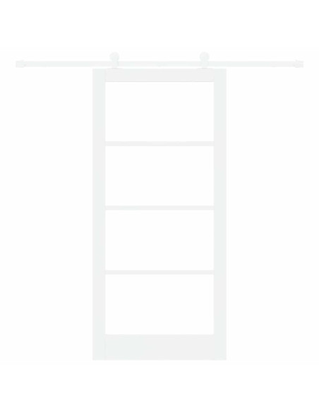 Porta scorrevole ORKDAL Bianco 93 x 202 cm