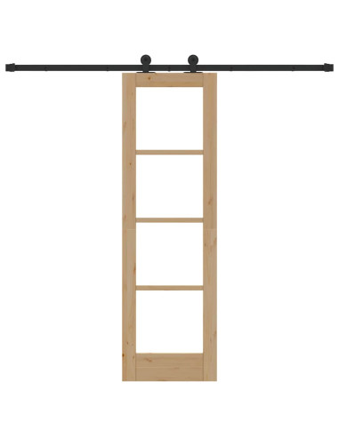Porta scorrevole ORKDAL Naturale 61 x 198,5 cm