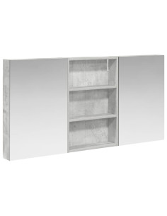 Set di Armadi da Bagno con porta 3 pcs 120 x 10,5 x 60,5 cm 2