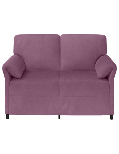 Divano a 2 Posti Viola 138 x 83 x 95 cm Velluto